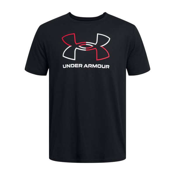 Under Armour Ανδρικό Μπλουζάκι Κοντομάνικο Κανονική Εφαρμογή 1382915 Black