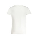 TRUSSARDI Ανδρική Κοντομάνικη Μπλούζα Κανονική Εφαρμογή TRU2MTS03_BI01WHI Λευκό 3