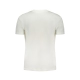 CALVIN KLEIN J30J324671_BIYAF Λευκό Ανδρική Κοντομάνικη Μπλούζα Κανονική Εφαρμογή 2
