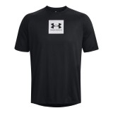Under Armour Ανδρικό Μπλουζάκι Κοντομάνικο Κανονική Εφαρμογή 1380785 Black 1