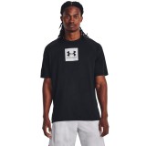 Under Armour Ανδρικό Μπλουζάκι Κοντομάνικο Κανονική Εφαρμογή 1380785 Black 4