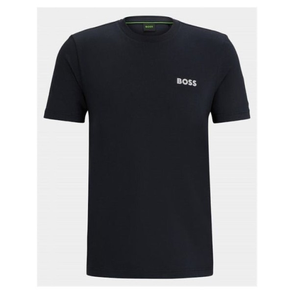 Hugo Boss 50515620 Black Ανδρική κοντομάνικη μπλούζα Κανονική Εφαρμογή