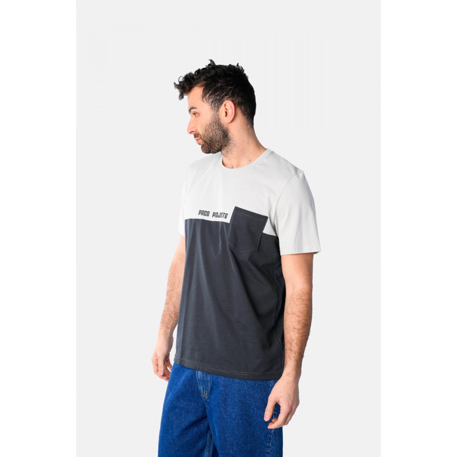 Life Style Butiken Ανδρική κοντομάνικη μπλούζα LS12531048 Black