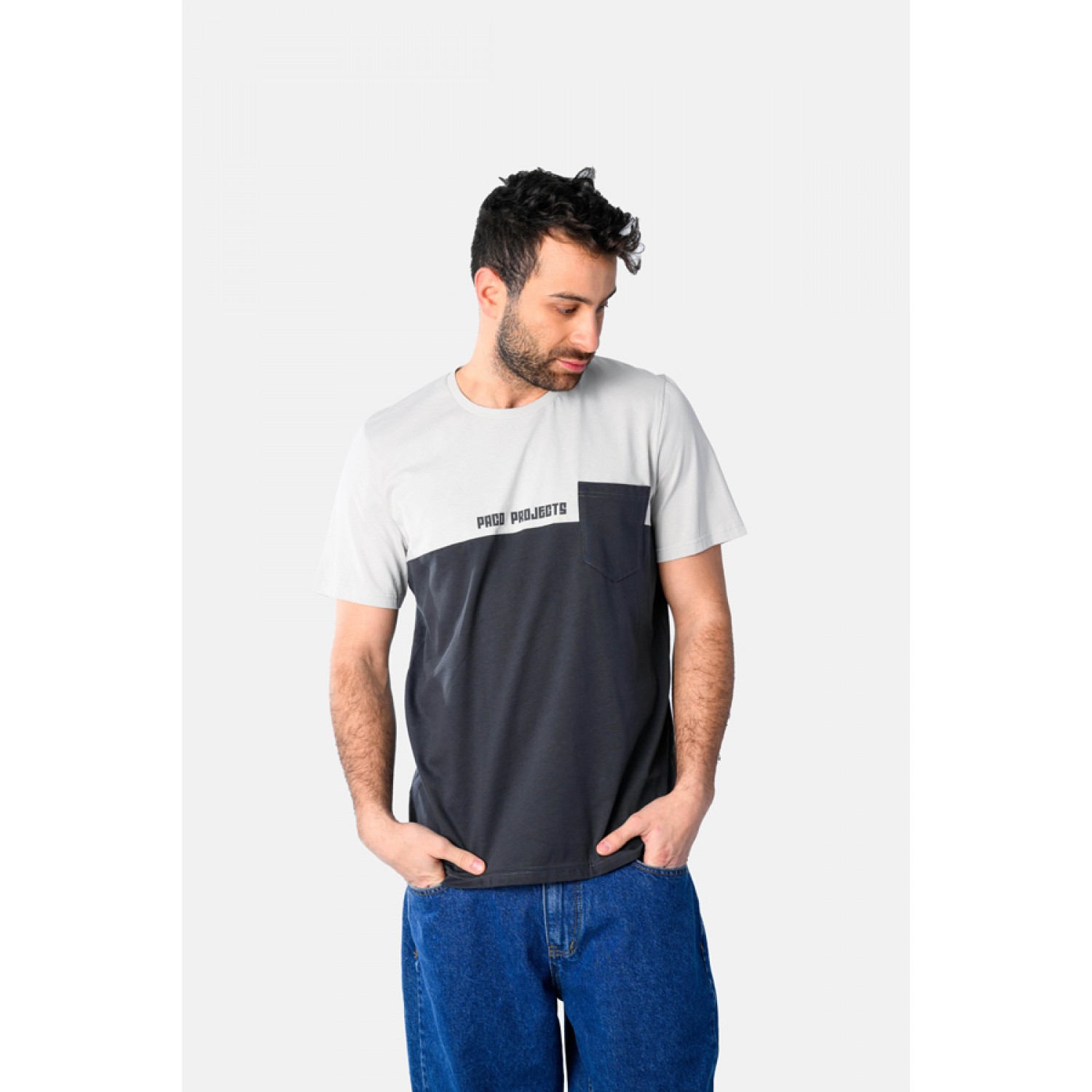 Life Style Butiken Ανδρική κοντομάνικη μπλούζα LS12531048 Black