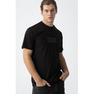 Life Style Butiken Ανδρική κοντομάνικη μπλούζα LS110060041_000 Black