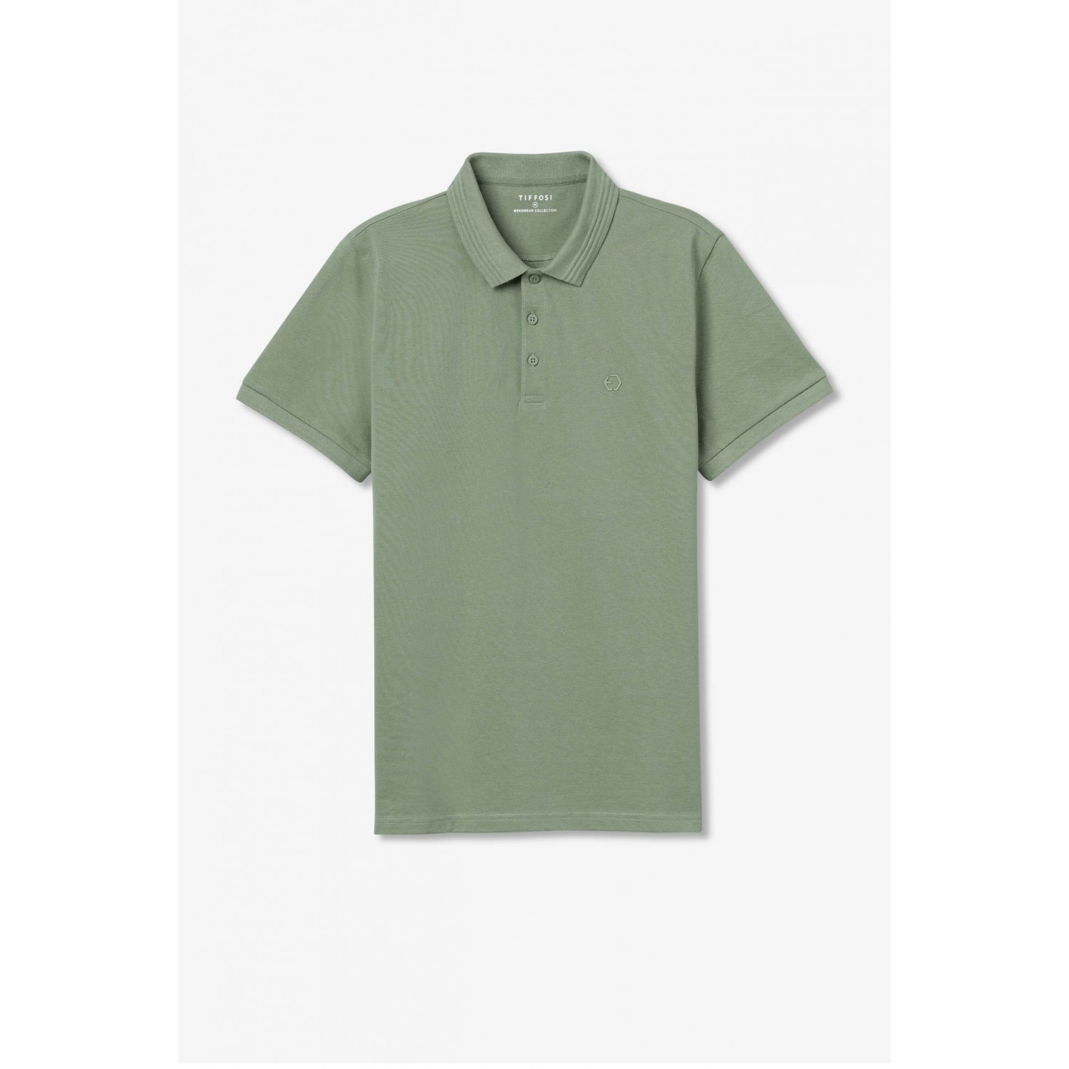 Life Style Butiken Ανδρική κοντομάνικη μπλούζα Polo LS110050806805 Μέντα