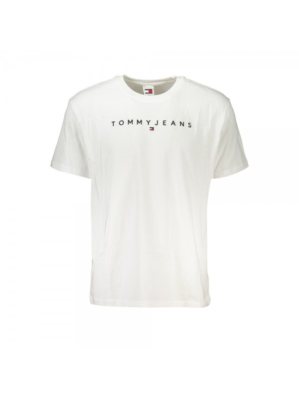 TOMMY HILFIGER Ανδρική Κοντομάνικη Μπλούζα DM0DM17993_BIYBR Λευκό