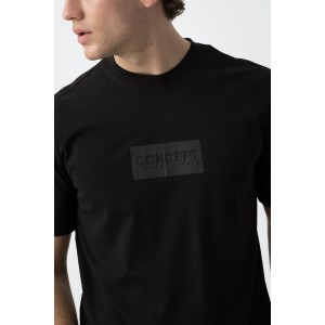 Life Style Butiken Ανδρική κοντομάνικη μπλούζα LS110060041_000 Black