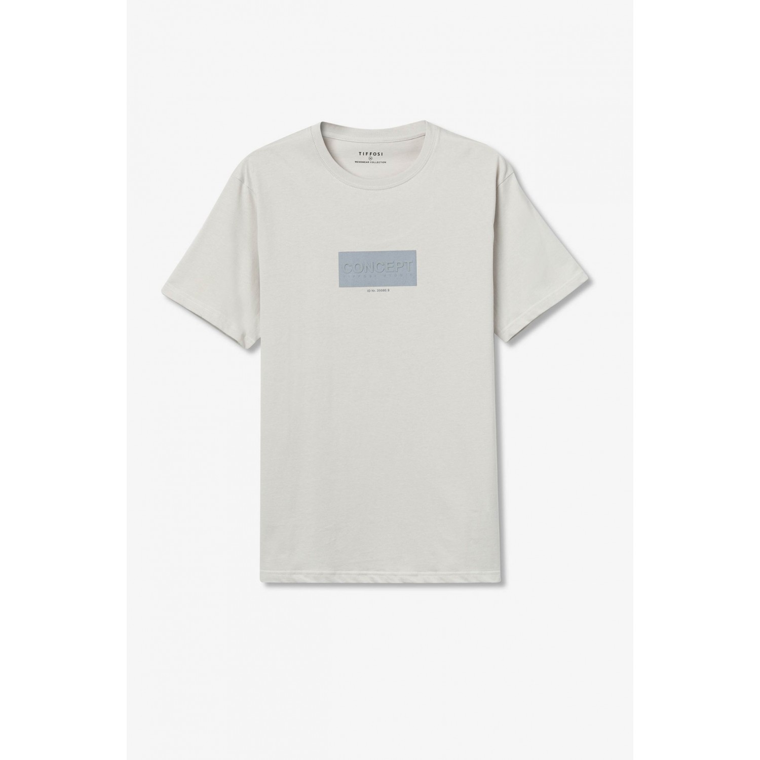 Life Style Butiken Ανδρική κοντομάνικη μπλούζα LS110060041_001 Λευκό