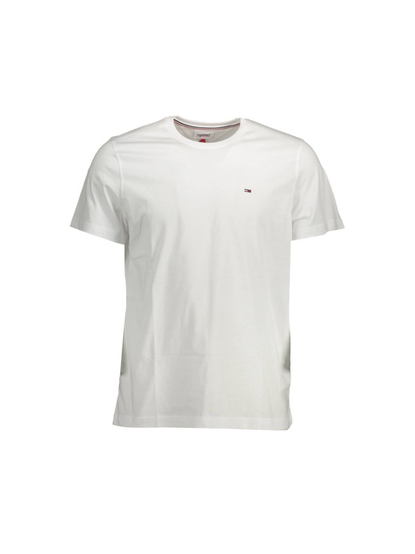 TOMMY HILFIGER Ανδρική κοντομανικη μπλούζα DM0DM04411_C44F782_BIANCO100 Λευκό
