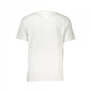 TOMMY HILFIGER Ανδρική Κοντομάνικη Μπλούζα DM0DM17993_BIYBR Λευκό