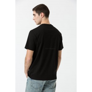 Life Style Butiken Ανδρική κοντομάνικη μπλούζα LS110059078_003 Black