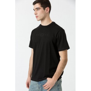 Life Style Butiken Ανδρική κοντομάνικη μπλούζα LS110059078_003 Black