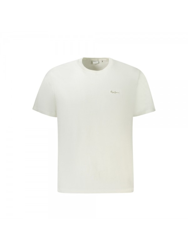PEPE JEANS Ανδρική κοντομάνικη μπλούζα PM509933CONTRASTCONNOR_BI803 Off White