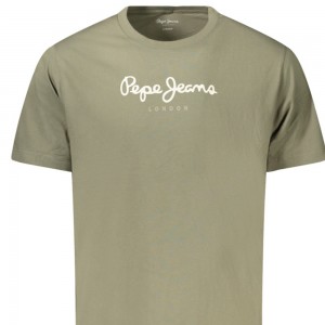 PEPE JEANS Ανδρική κοντομάνικη μπλούζα PM508208EGGON_VE726 Χακί