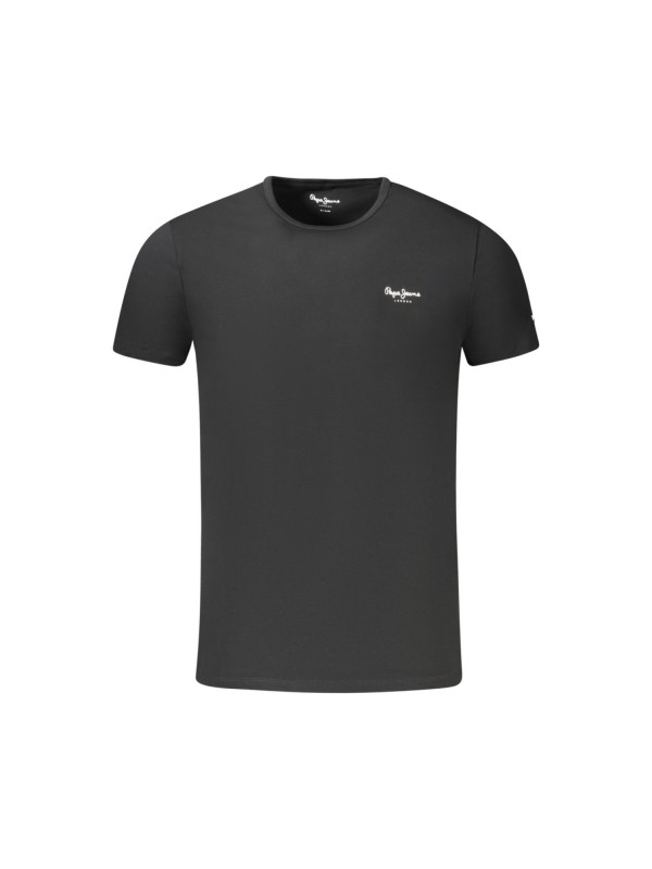PEPE JEANS Ανδρική κοντομάνικη μπλούζα PM508212ORIGINALBASIC3_NE999 Black