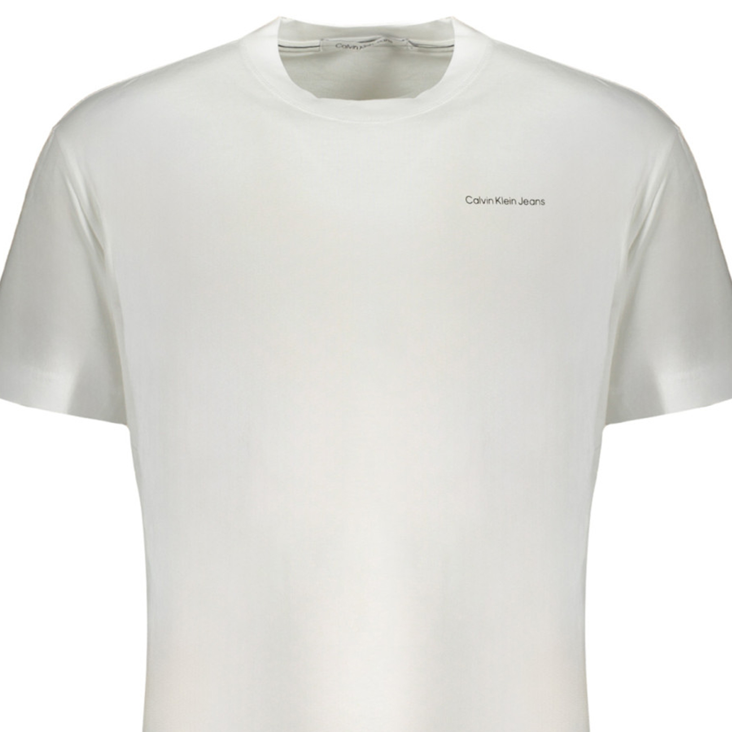 CALVIN KLEIN Ανδρική Κοντομάνικη Μπλούζα J30J325679_BIYAF Λευκό