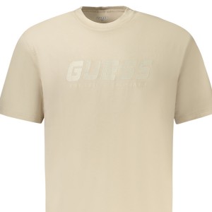 Guess Jeans Ανδρική κοντομάνικη μπλούζα Z5RI10I3Z14_BEG9D0 Μπεζ