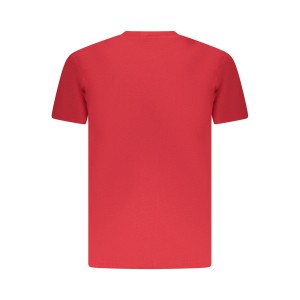 U.S Grand Polo equipment & apparel Ανδρική κοντομάνικη μπλούζα AU02645_RO8ROSSO Κόκκινο