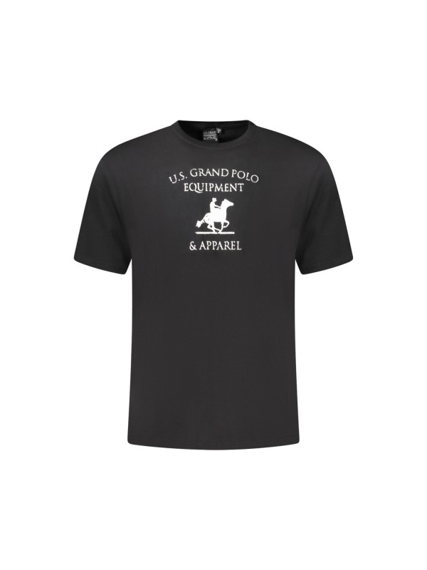 U.S Grand Polo equipment & apparel Ανδρική κοντομάνικη μπλούζα AU02649_NE23NERO Black