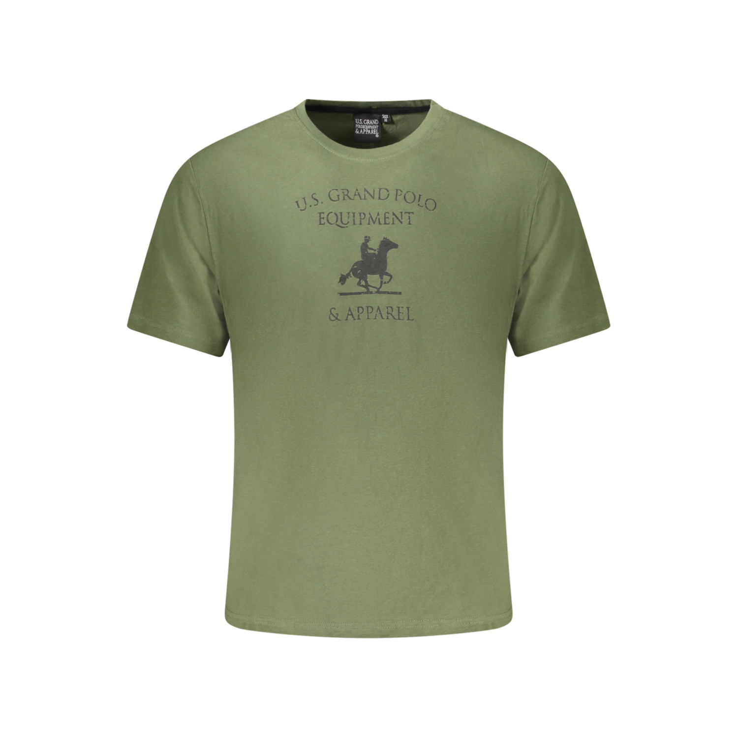 U.S Grand Polo equipment & apparel Ανδρική κοντομάνικη μπλούζα AU02649_VE16VERM Green
