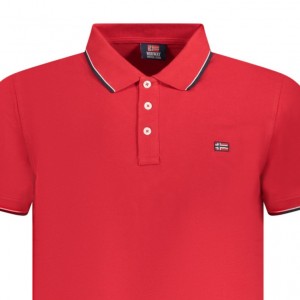 Norway Ανδρική κοντομάνικη μπλούζα με γιακά 838862_ROBITTER