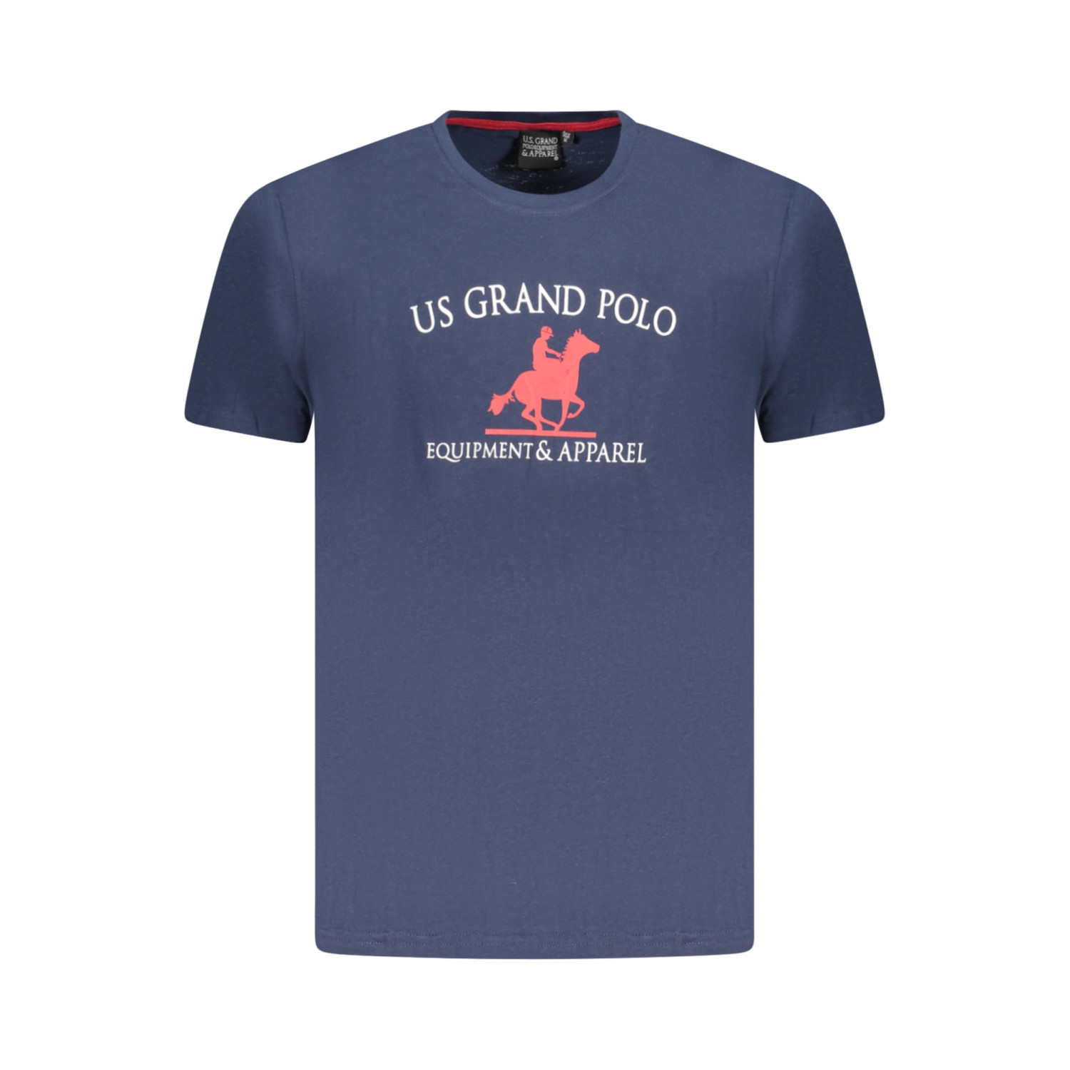 U.S Grand Polo equipment & apparel Ανδρική κοντομάνικη μπλούζα AU02645_BL1NAVY
