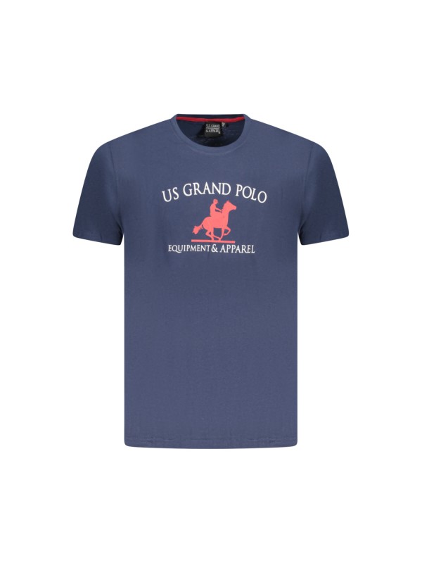 U.S Grand Polo equipment & apparel Ανδρική κοντομάνικη μπλούζα AU02645_BL1NAVY