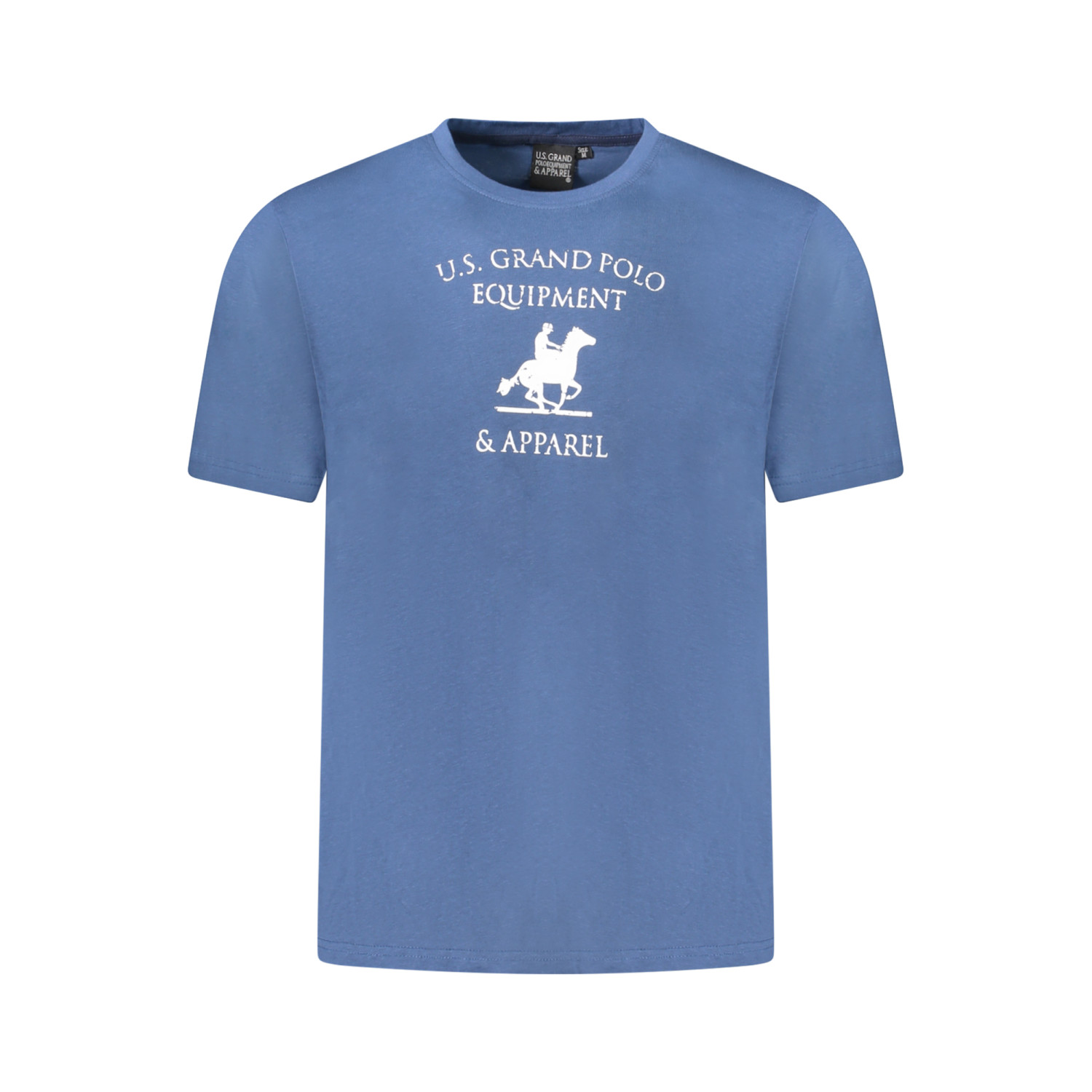 U.S Grand Polo equipment & apparel Ανδρική κοντομάνικη μπλούζα AU02649_BL2JEANS Μπλε