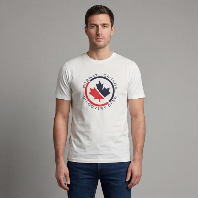 Norway Ανδρική κοντομάνικη μπλούζα 856081_BIWHITE