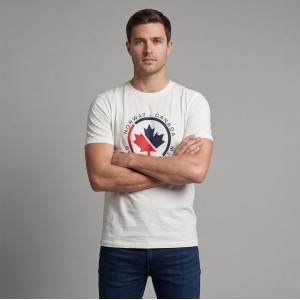 Norway Ανδρική κοντομάνικη μπλούζα 856081_BIWHITE