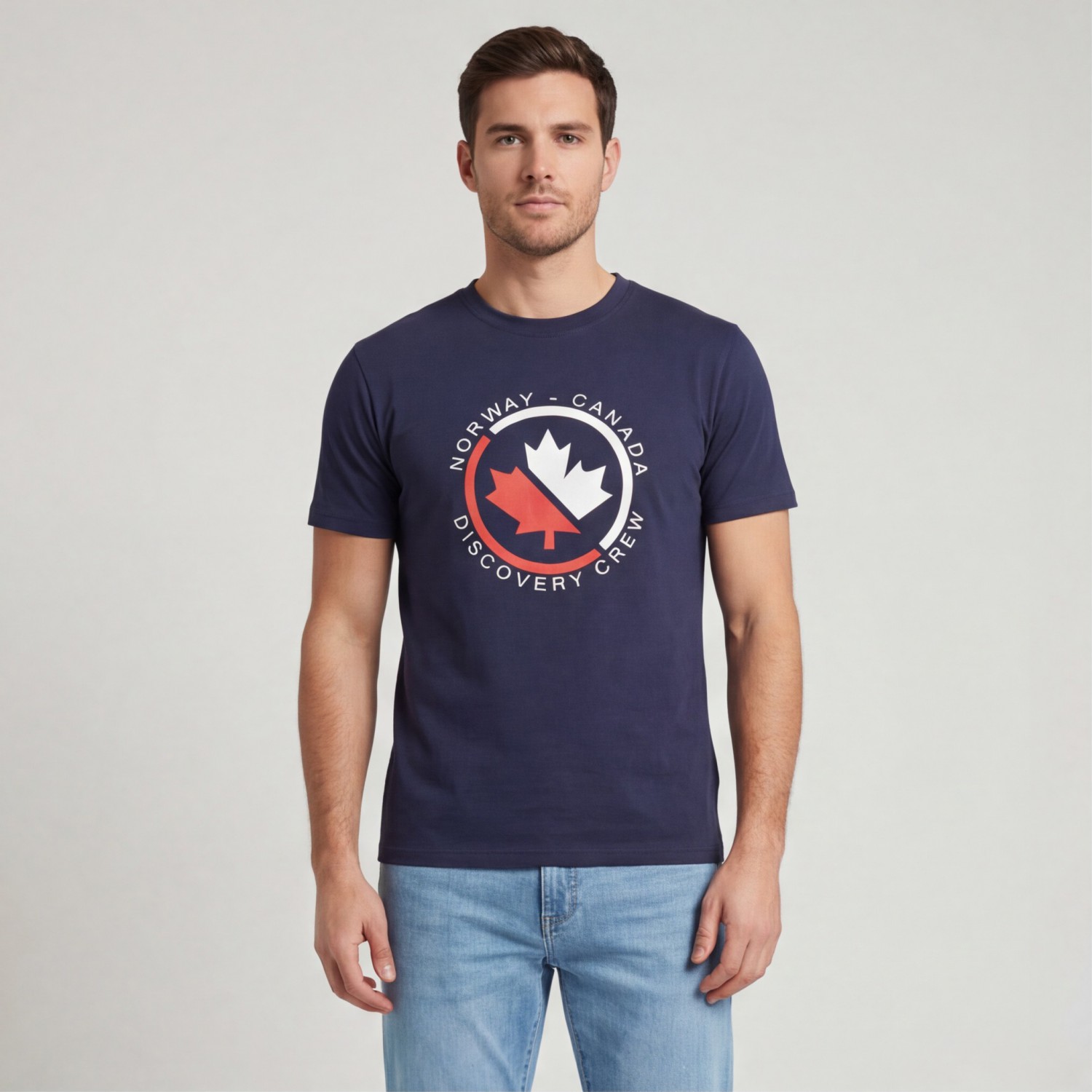 Norway Ανδρική κοντομάνικη μπλούζα 856081_BLNAVY NAVY