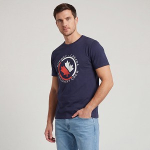 Norway Ανδρική κοντομάνικη μπλούζα 856081_BLNAVY NAVY