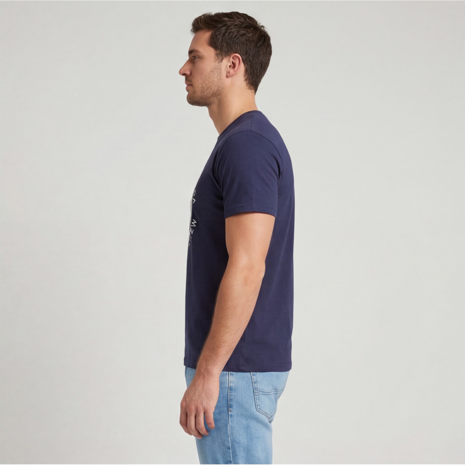 Norway Ανδρική κοντομάνικη μπλούζα 856081_BLNAVY NAVY