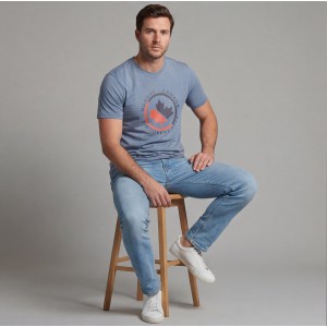 Norway Ανδρική κοντομάνικη μπλούζα 856081_BLTYPHOO ΡΑΦ