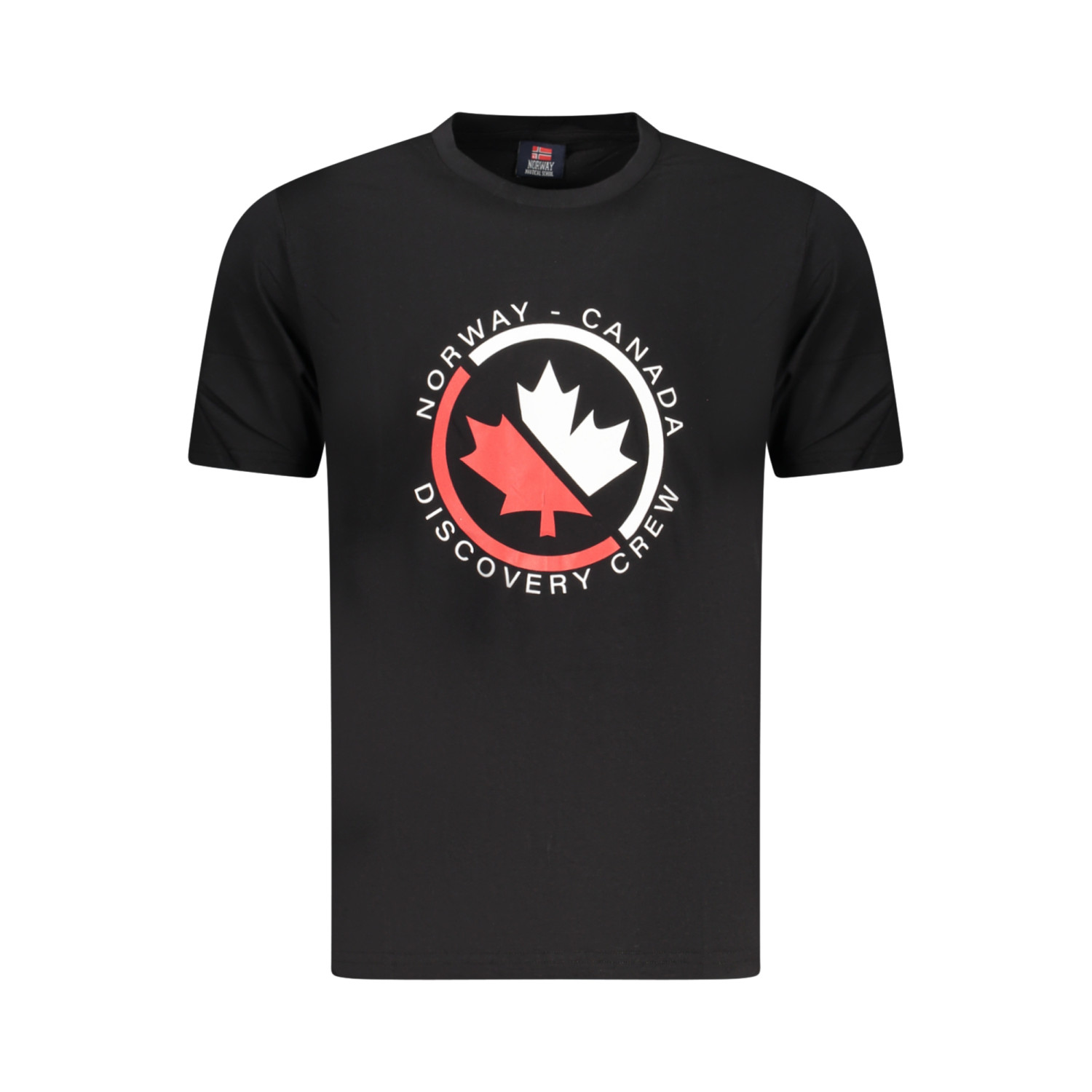 Norway Ανδρική κοντομάνικη μπλούζα 856081_NEBLACK