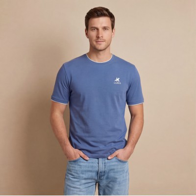 U.S Grand Polo equipment & apparel Ανδρική Κοντομάνικη Μπλούζα AU02644_BL2JEANS