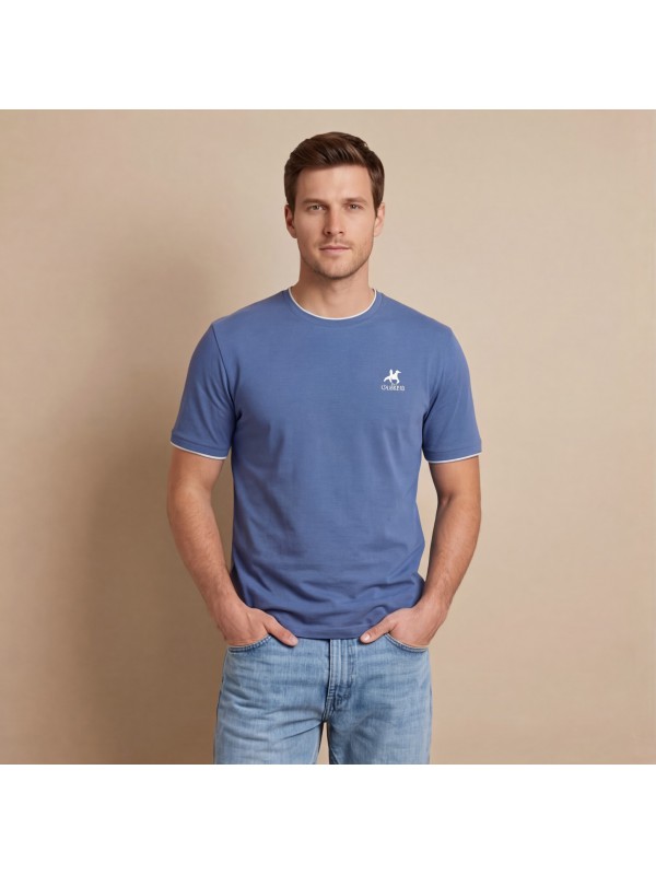 U.S Grand Polo equipment & apparel Ανδρική Κοντομάνικη Μπλούζα AU02644_BL2JEANS