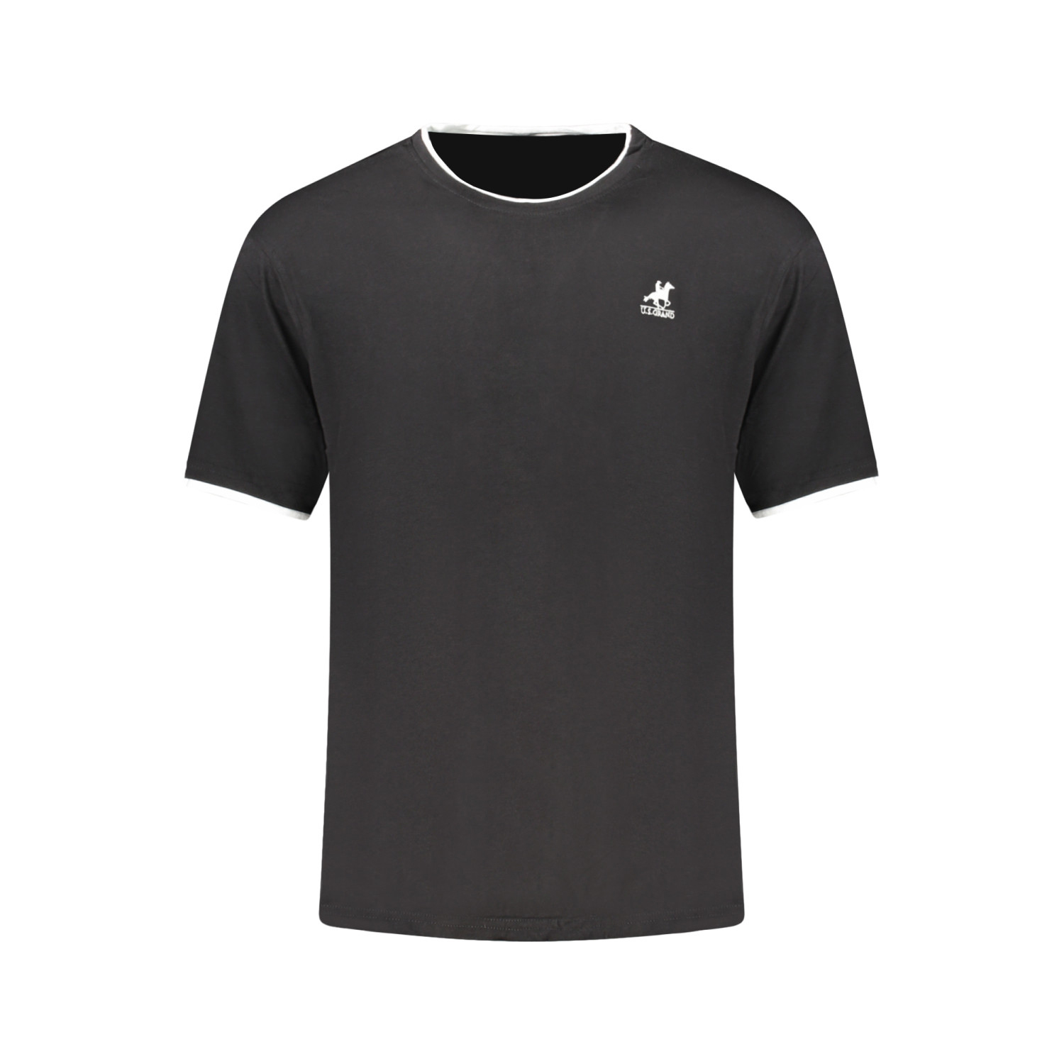 U.S Grand Polo equipment & apparel Ανδρική Κοντομάνικη Μπλούζα AU02644_NE23NERO