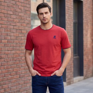 U.S Grand Polo equipment & apparel Ανδρική Κοντομάνικη Μπλούζα AU02644_RO8ROSSO