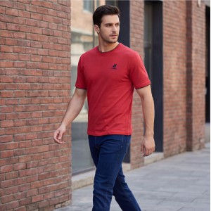 U.S Grand Polo equipment & apparel Ανδρική Κοντομάνικη Μπλούζα AU02644_RO8ROSSO