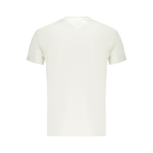 Tommy Hilfiger Ανδρική κοντομάνικη μπλούζα DM0DM22538_BIYBL Λευκό