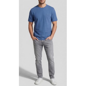 Life Style Butiken Ανδρική κοντομάνικη μπλούζα Πικέ LS12431096 Ραφ