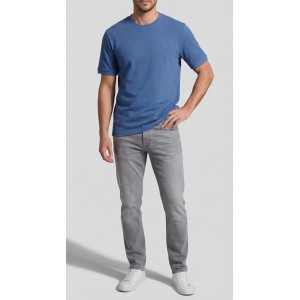 Life Style Butiken Ανδρική κοντομάνικη μπλούζα Πικέ LS12431096 Ραφ