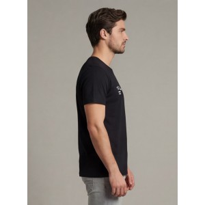 Life Style Butiken Ανδρική κοντομάνικη μπλούζα LS12631004 Black