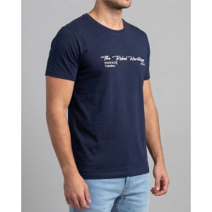 Life Style Butiken Ανδρική κοντομάνικη μπλούζα LS12631004 Navy