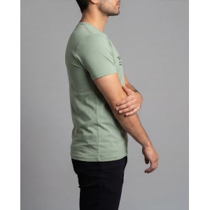 Life Style Butiken Ανδρική κοντομάνικη μπλούζα LS12631004 Μέντα