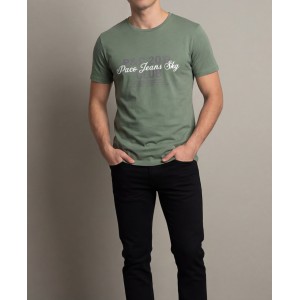 Life Style Butiken Ανδρική κοντομάνικη μπλούζα LS12631006 Μέντα