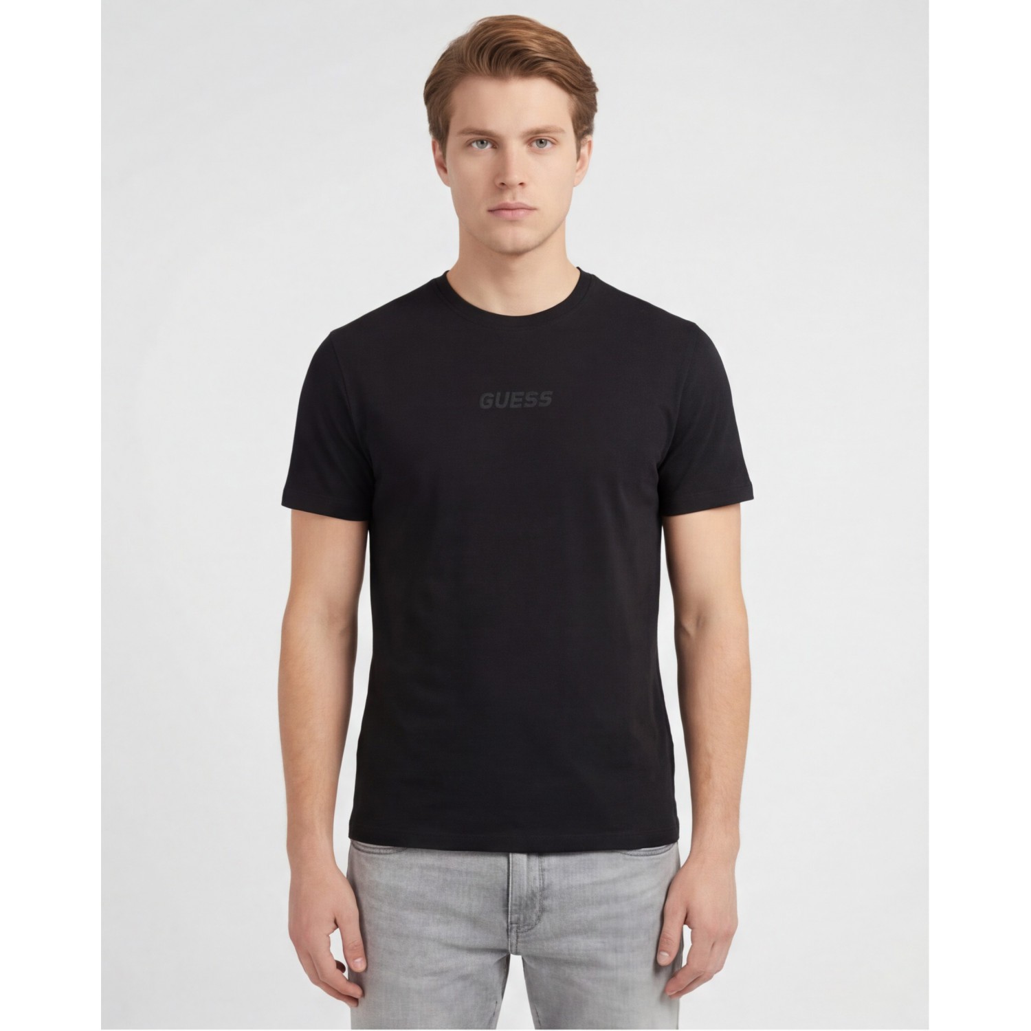 Guess Jeans Ανδρική κοντομάνικη μπλούζα Z6GI06K2847_NEJBLK