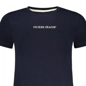 Guess Jeans Ανδρική κοντομάνικη μπλούζα W4YI01J1314_BLA71W Navy